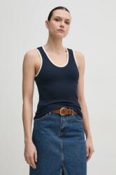 Tommy Hilfiger top női, sötétkék, WW0WW44572 - sötétkék XS