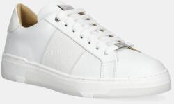 Philipp Plein bőr sportcipő Lo-Top Monogram fehér, USC0706 PLE005N 01 - fehér Női 40