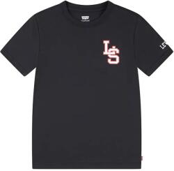Levi's gyerek pamut póló "LS" MONOGRAM TEE fekete, sima, 9EL402 - fekete 176