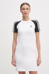 Adidas ruha 3S RAGLAN DRESS fehér, mini, testhezálló, JD0837 - fehér M