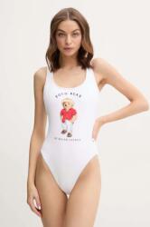 Ralph Lauren egyrészes fürdőruha fehér, enyhén merevített kosaras, 21598410 - fehér XS