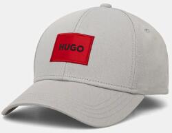HUGO pamut baseball sapka fekete, nyomott mintás, 50492745 - szürke Univerzális méret
