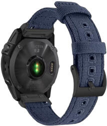 Ricardo Curea Ricardo Nylon 22mm (pentru Garmin Fenix 8/7/6 (47mm), Epix 2 etc. ), albastru V3, QuickFit