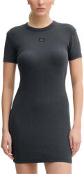 Calvin Klein Rochie Washed Woven Label Rib J20J225265 PT2 washed black