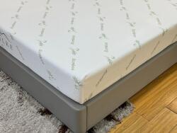  Wolke Memory Bamboo 140x200x20 cm, husa detasabila cu fermoar, 1 cm spuma memory gel, 19 cm spuma poliuretanica de baza, fermitate medie (C2090-220) Saltea