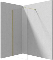 Deante Paravan dus walk-in sticla securizata 110x195 cm auriu periat Deante Prizma (KTJ_R31P)