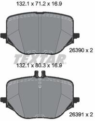 TEXTAR Set placute frana TEXTAR 2639001 (2639001)
