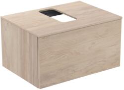 Ideal Standard Dulap baie suspendat Ideal Standard Adapto pentru lavoar, 70 cm, maro deschis, blat cu decupaj (U8595FF)