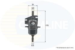 COMLINE EFF101 Filtru combustibil