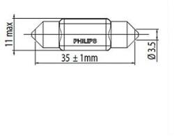 Philips 128584000KX1 Bec, lumină urcare
