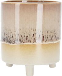 Virágcserép porcelán közepes 12, 5 cm x 14, 5 cm többféle szín
