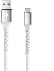 Leki Кабел Leki bycph Pro от USB към USB-C, 2m, Бял (9-56)