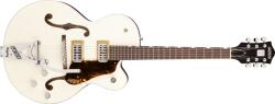 Gretsch G6118T Players Edition Anniversary Hollow Body Two-Tone Vintage White/Walnut Stain