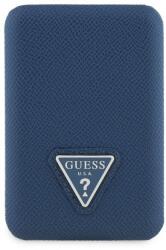 GUESS PU szemcsés háromszög logó MagSafe Powerbank 5000mAh kék