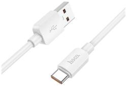 hoco. X96_6A_W 1m USB/Type-C 100W fehér adat- és töltőkábel (X96_6A_W)