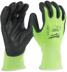 Milwaukee Hi-Vis láthatósági védőkesztyű 1/A vágási szint 11/XXL - 12 pár/csomag (4932492917) - mw-online