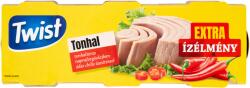 Twist tonhaltörzs napraforgóolajban édes chilis ízesítéssel 3 x 80 g (240 g)