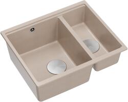 Quadron Logan chiuveta graniteq 55x46 cm bej HCQL5646U2-BS_U (HCQL5646U2BSU) Chiuveta