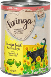 Feringa 24x400g Limitált kiadás: Feringa Classic Meat nyári menü gyöngytyúk & csirke nedves macskatáp