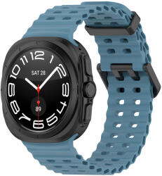 Techsuit - Óraszíj (W062) - Samsung Galaxy Watch Ultra 47mm - Sötétkék