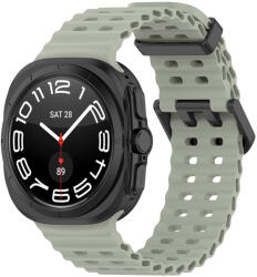 Techsuit - Óraszíj (W062) - Samsung Galaxy Watch Ultra 47mm - Világoszöld