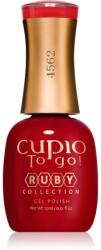 Cupio To Go! Ruby gél körömlakk UV / LED-es lámpákhoz árnyalat Hot Red 15 ml