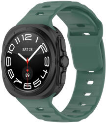 Techsuit - Óraszíj (W055) - Samsung Galaxy Watch Ultra 47mm - Sötétzöld