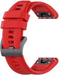 Techsuit - Watchband QuickFit 20mm (W060) - Instinct 2S/2S Solar/Approach S70 42mm/fenix 7S Pro Sapphire Solar - Piros