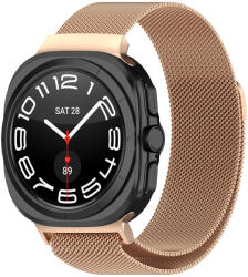 Techsuit - Óraszíj (W009) - Samsung Galaxy Watch Ultra 47mm - Rózsaarany