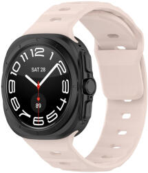 Techsuit - Óraszíj (W055) - Samsung Galaxy Watch Ultra 47mm - Világos rózsaszín