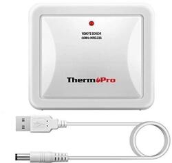 ThermoPro kültéri, TP-68C időjárásmérő állomáshoz, újratölthető (TP-TX4C)