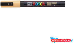  Dekormarker 0, 9-1, 3mm, Uni Posca PC-3M világos narancs (57196)