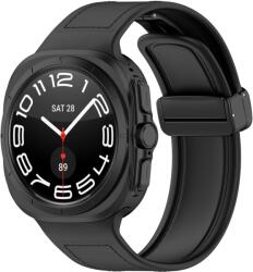 Techsuit - Óraszíj (W056) - Samsung Galaxy Watch Ultra 47mm - Fekete