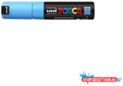  Dekormarker 8mm, Uni Posca PC-8K világoskék (57189)
