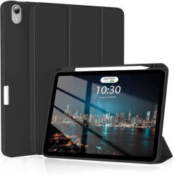 Techsuit - Rugalmas háromszoros tok (ceruzatartóval) - iPad Air 4 (2020) / Air 5 (2022) - Fekete