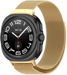 Techsuit - Óraszíj (W009) - Samsung Galaxy Watch Ultra 47mm - Arany