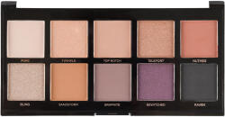 Profusion Cosmetics Paleta de farduri cu 10 nuante Smoky, 103g, Profusion Cosmetics