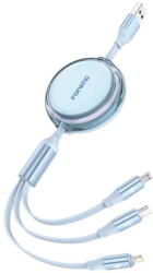 FONENG Retractable Cable X113 1.1M Blue (50295)