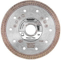 Metabo 628579000 Gyémánt Darabolótárcsa 125x22, 23mm "TP", Fliesen "professional (628579000)