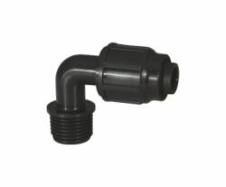 AGRONOMO Cot cu manson pentru tub picurare FE 16mmx1/2 (04570015)