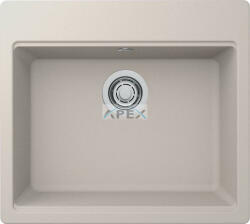 Elleci ELLECI- Mosogatótálca Time 105 57x51 Granitek 1m. Soft Bianco G39 (LG210539)