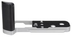 JJC HG X100VI Camera Hand Grip Silver (JJC HG X100VI SILVER) - tripont