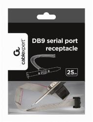 Gembird DB9M Soros port aljzat, IDC 10pin, 0, 25m CCDB9RECEPTACLE (CCDB9RECEPTACLE)