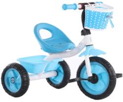 EKTRO Tricicleta copii cu roti EVA si cosulet depozitare , XEL578 Albastru (EK-27953)