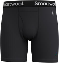 Smartwool M Merino Boxer Brief Boxed férfi boxer XXL / fekete/fehér