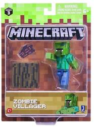 Mattel Figurina Minecraft Zombie Villager W3 Figurina