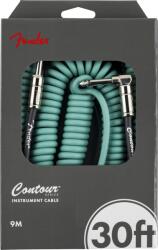 Fender Contour Series Coil Instrument Cable Sherwood Green 9m