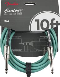 Fender Contour Series Instrument Cable Sherwood Green 3m