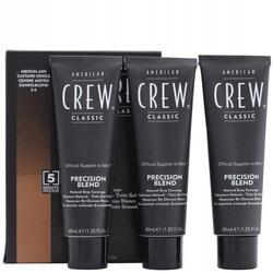 American Crew Precision Blend Őszülés Elfedő 3x40ml 5-6 Medium Ash (738678248331)