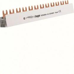 Hager Fázissín 6db 2P készülék részére, 16mm2, 80A, 12M, 210mm (KDN280A) (KDN280A)